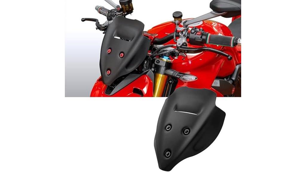 ducati wind deflectors v4