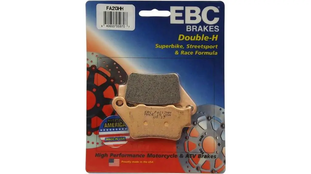 ebc brakes sintered brake pad