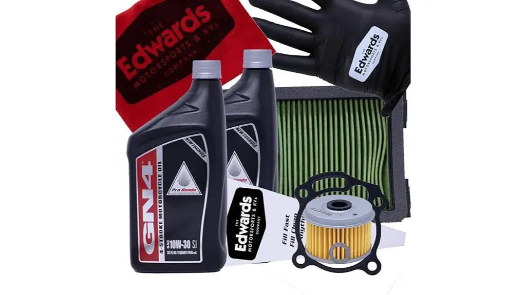 edwards oil change kit