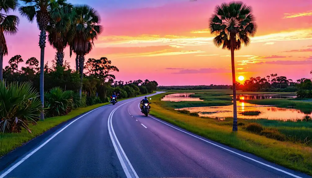 Top 5 Motorcycle Rides Around Everglades National Park