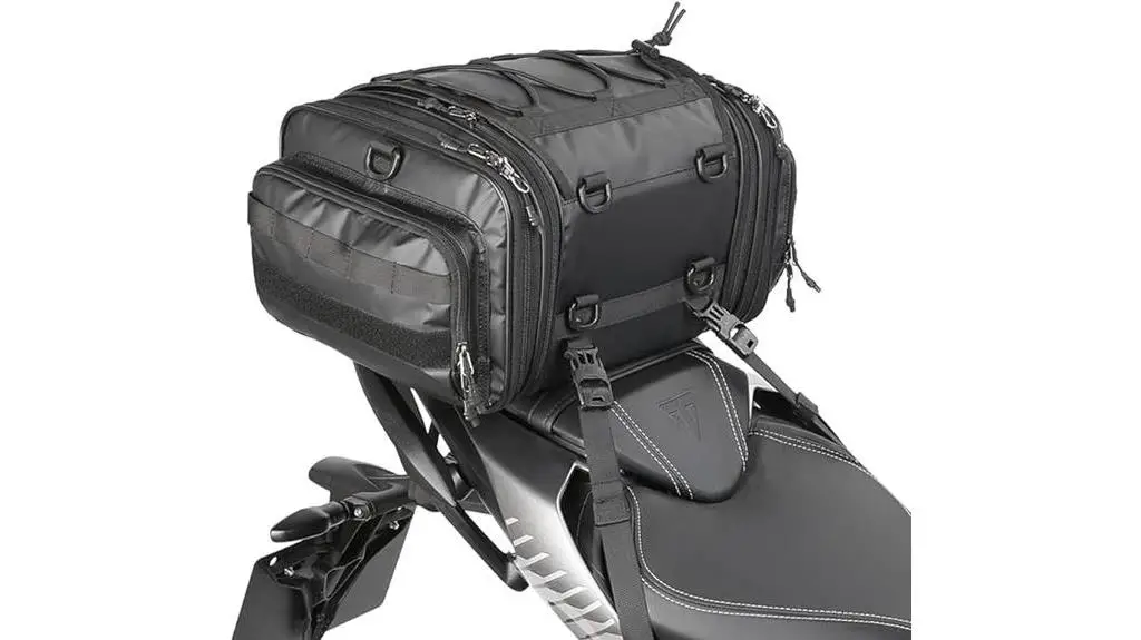 expandable motorcycle travel luggage