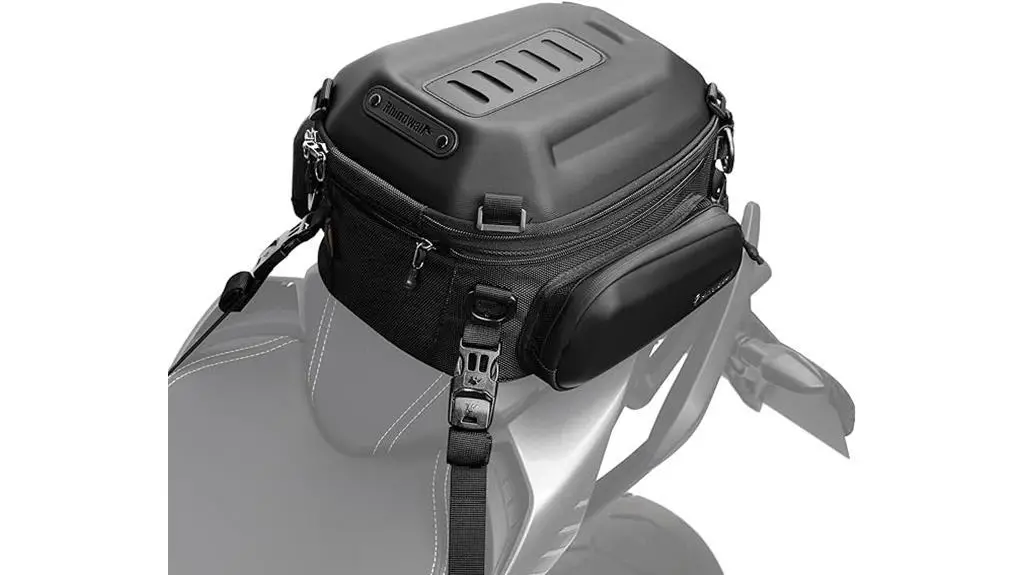 expandable waterproof tail bag