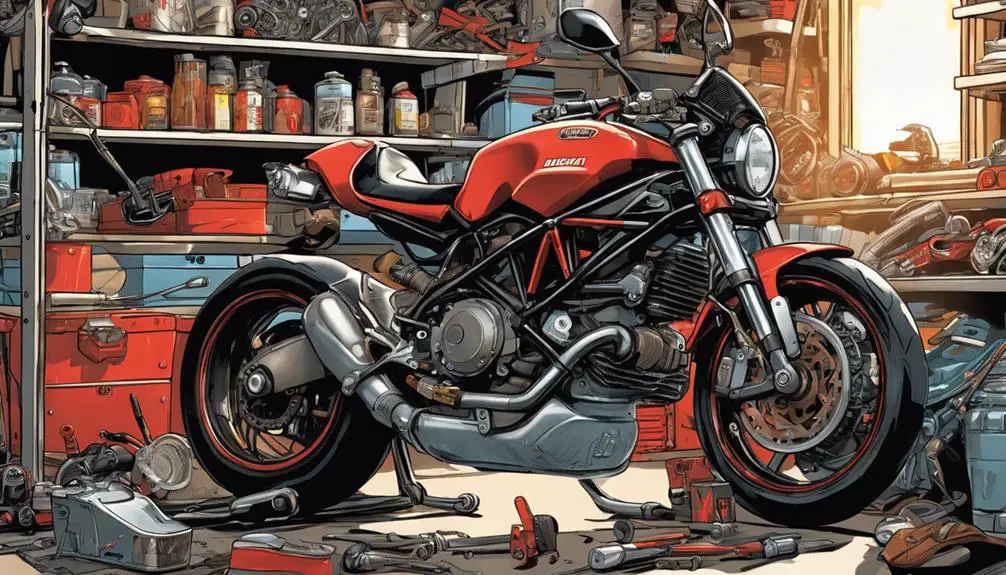 exploring ducati motorcycle features