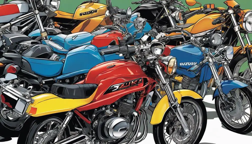 exploring suzuki motorcycle varieties