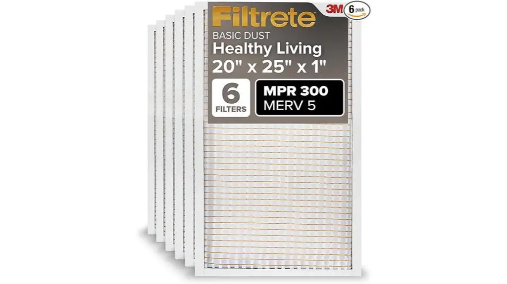 filtrete 20x25x1 air filter