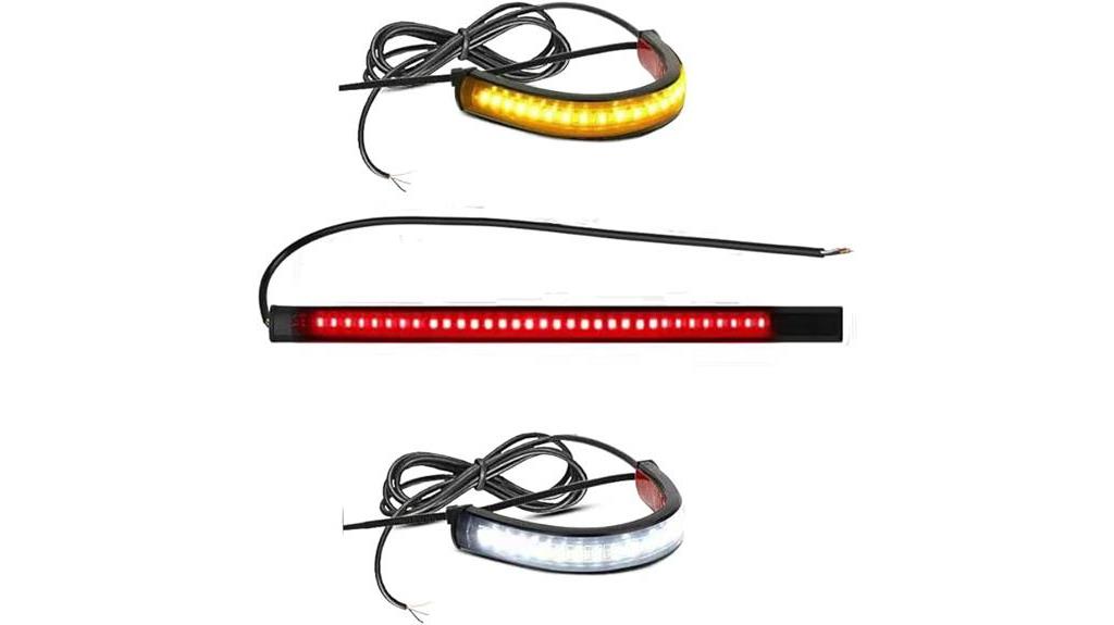 flexible led motorcycle lights