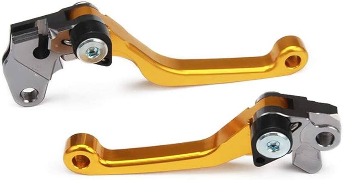 foldable dirt bike levers