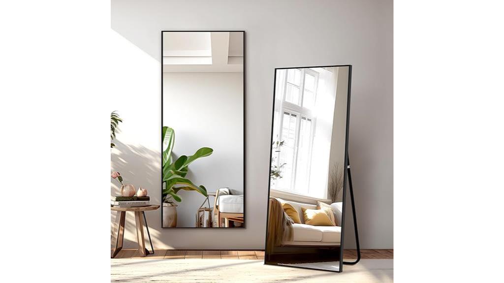 full length mirror with stand