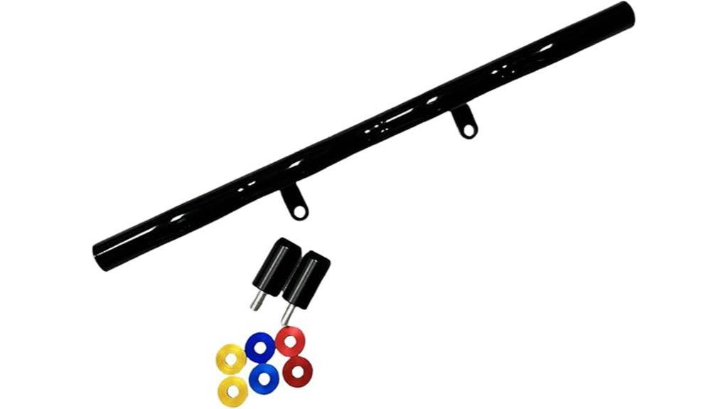 gloss black flat out bar