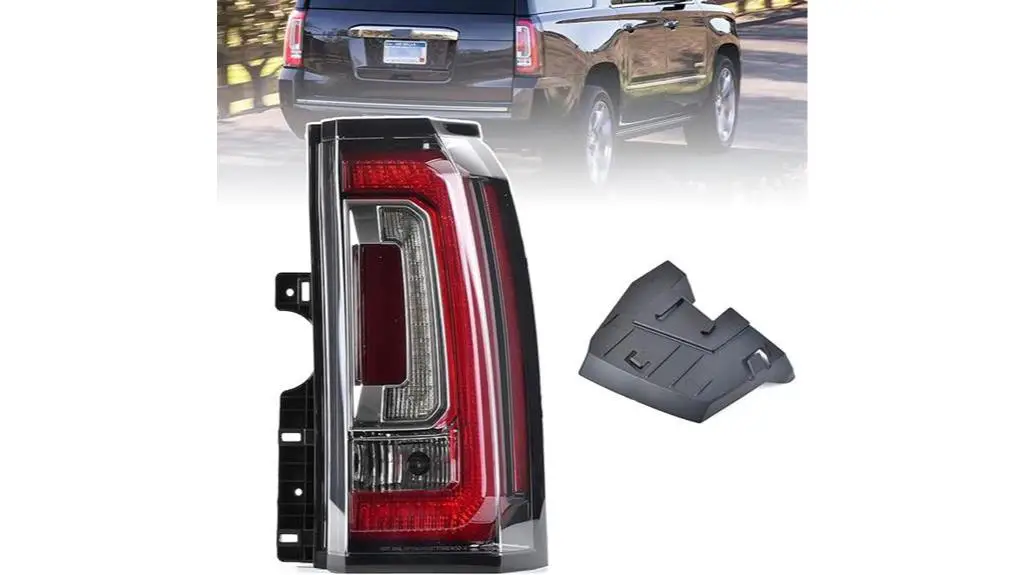 gmc yukon right tail light