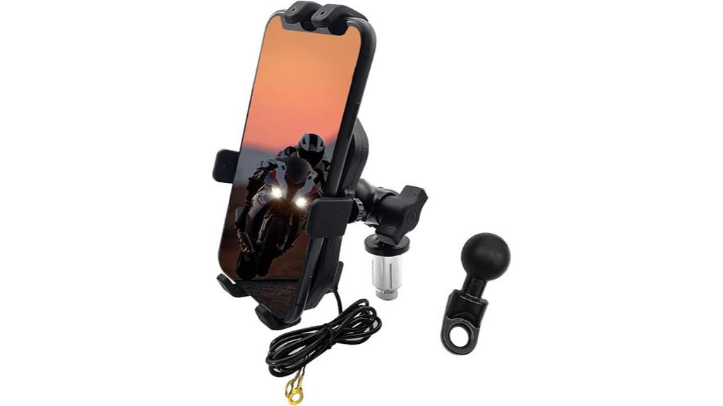 gps motorcycle phone mount