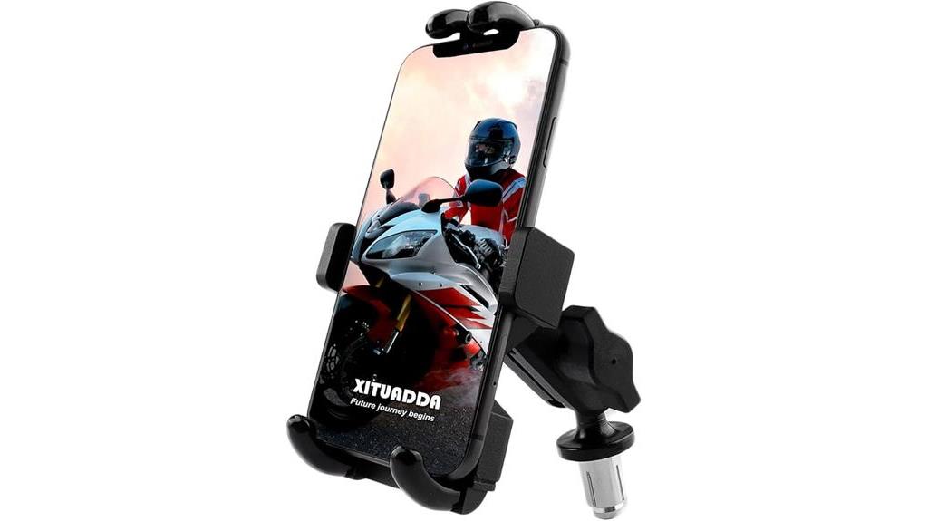 gps motorcycle phone mount