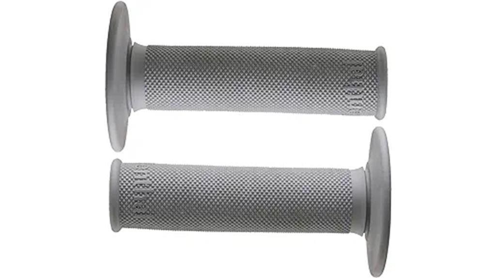 gray diamond motocross grip