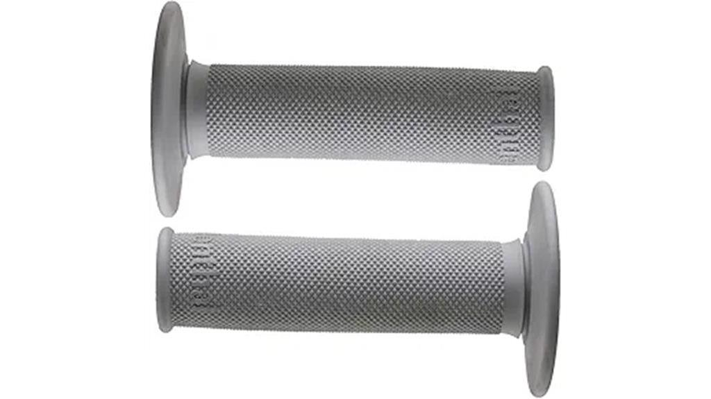 gray diamond motocross grip