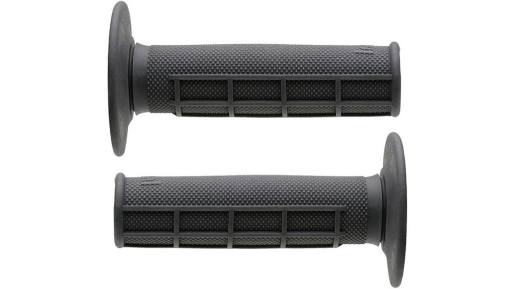 gray diamond motocross grip