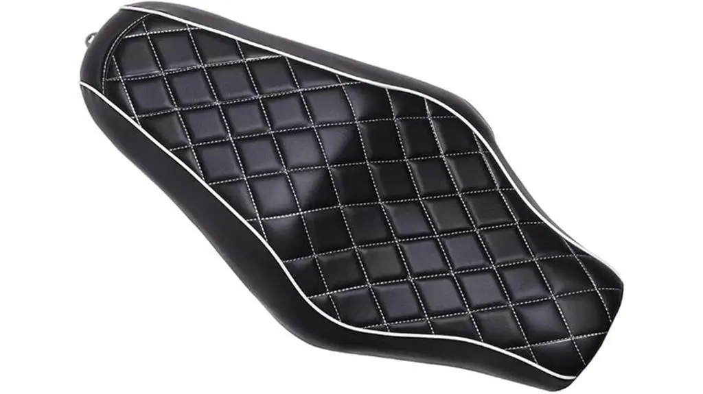 harley davidson leather seat cushion