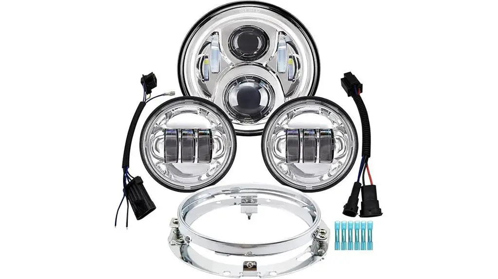 harley davidson led headlight kit