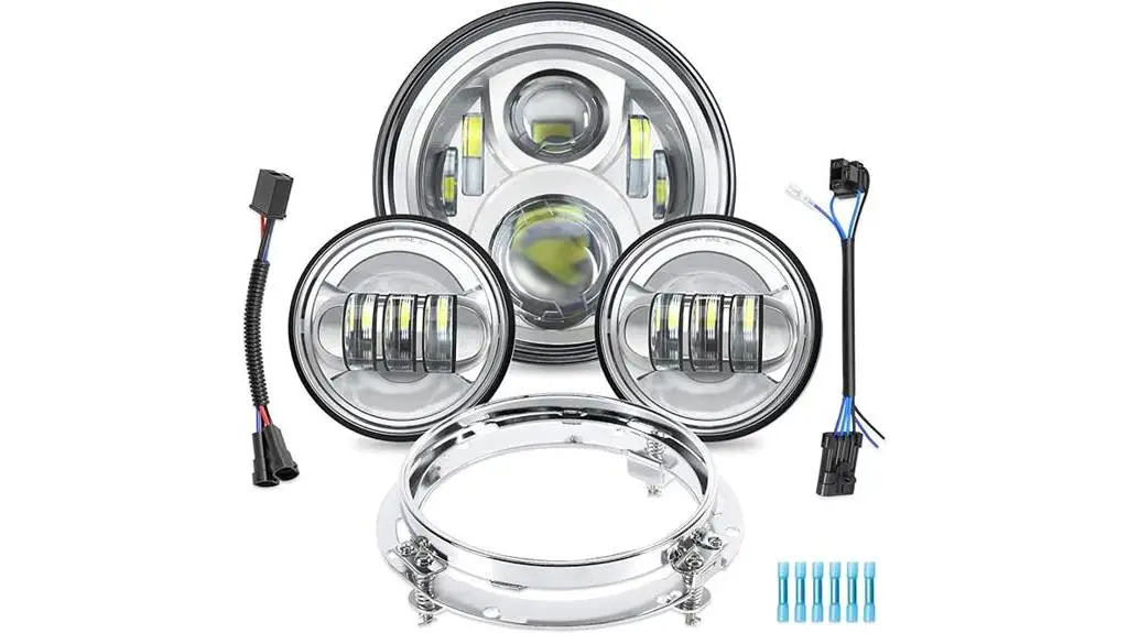 harley davidson led headlight kit