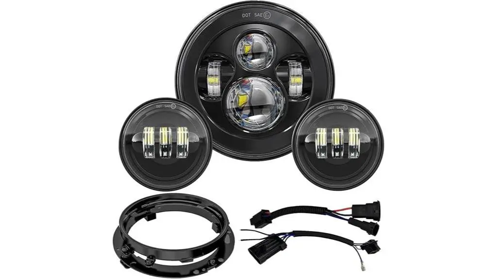 harley davidson led headlight kit