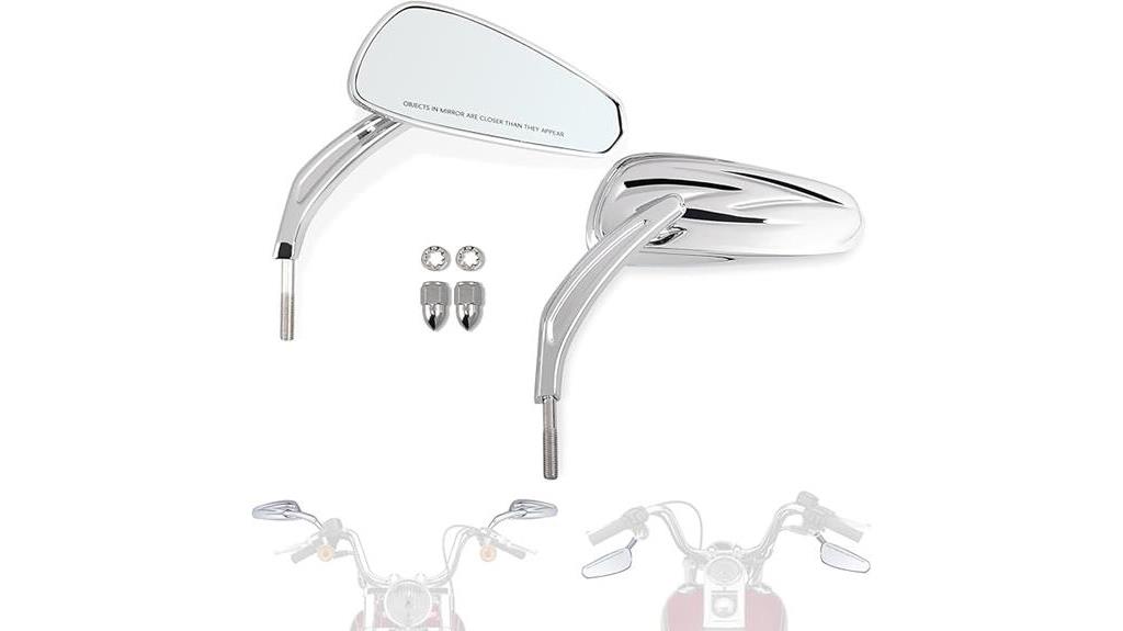 harley motorcycle handlebar mirrors