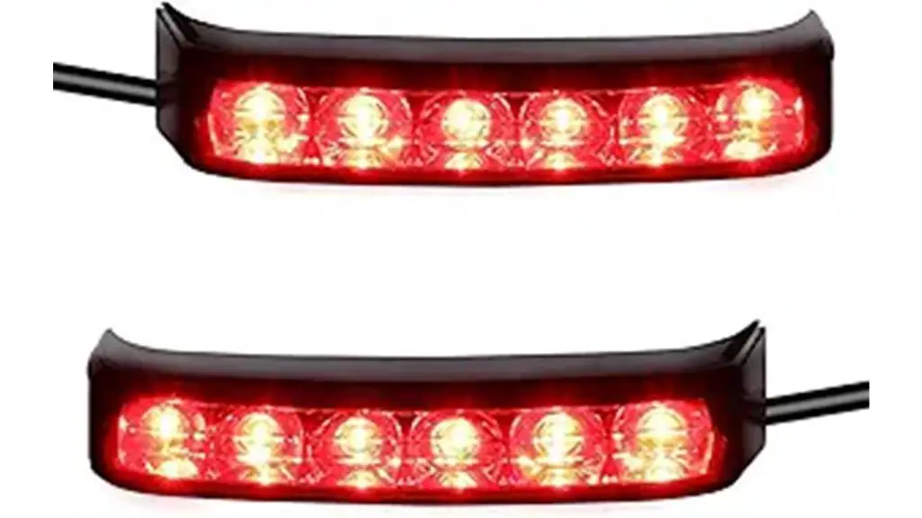 harley saddlebag tail lights