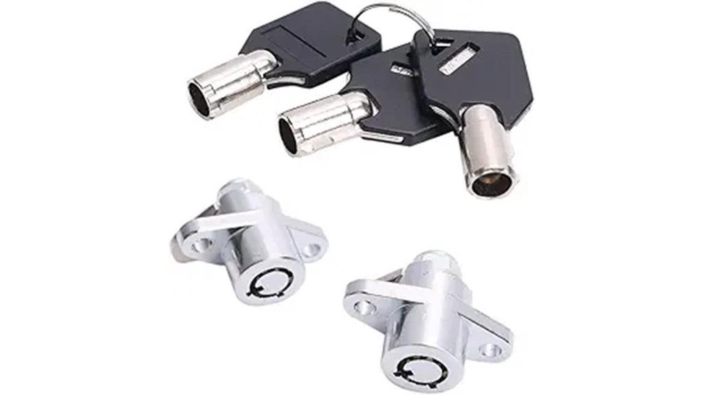 harley touring saddlebag lock set