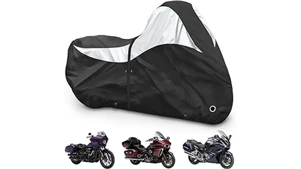 heavy duty waterproof motorcycle cover