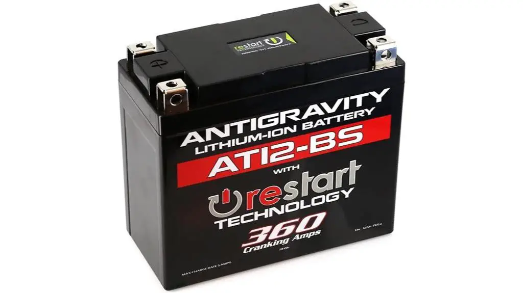 high performance lithium motorcycle battery