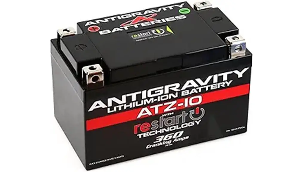 high performance lithium motorcycle battery