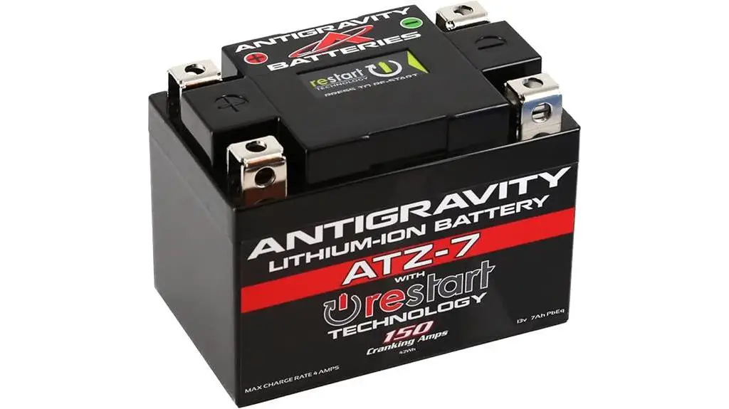 high performance lithium motorcycle battery