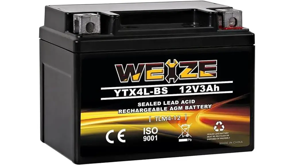 high performance motorcycle battery