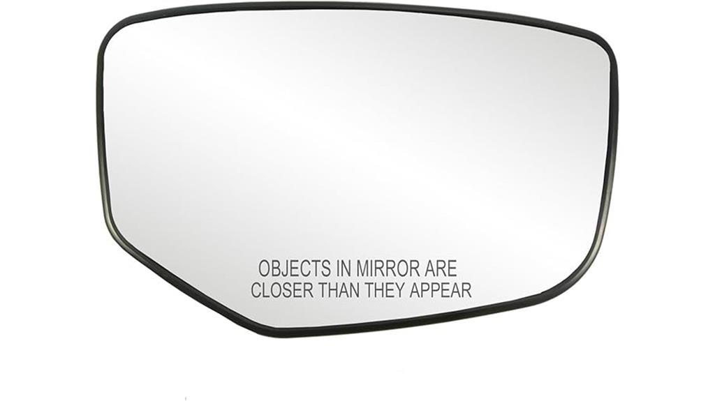 honda accord mirror glass