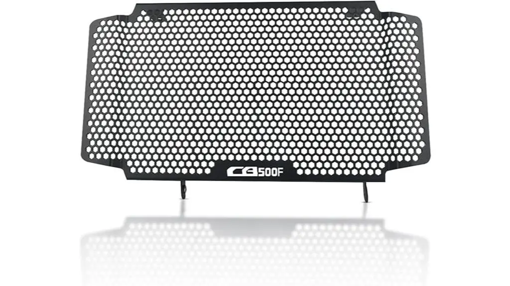 honda cb500f radiator guard