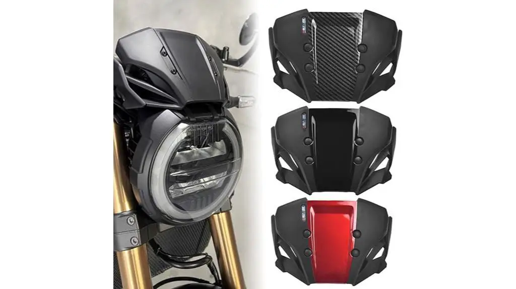 honda cb650r wind deflectors