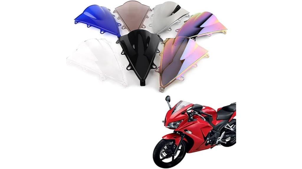 honda cbr300r wind deflectors