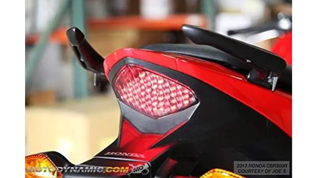 honda cbr integrated tail light