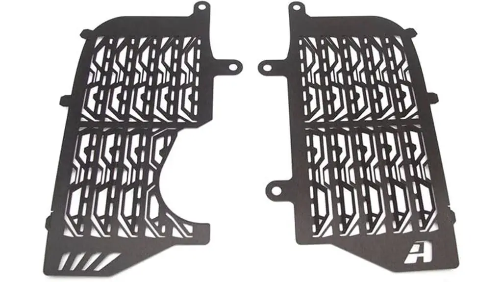 honda crf1100l radiator guards