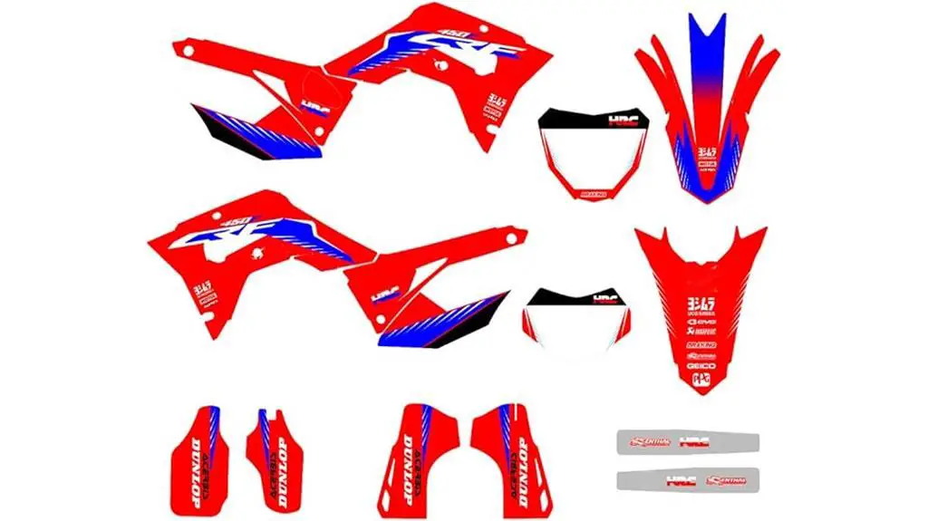 honda crf250rx decals kit