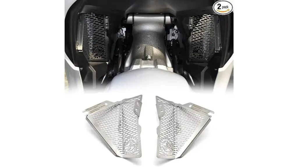 honda gold wing radiator cover