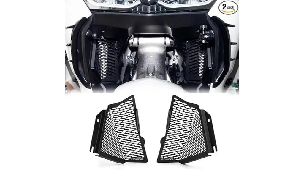 honda gold wing radiator cover