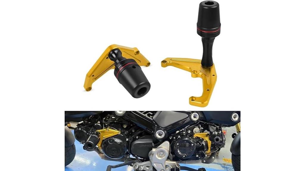 honda grom frame sliders