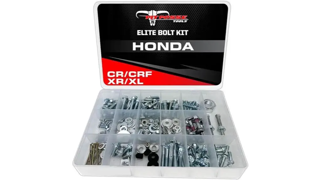 honda metric motorcycle bolt kit