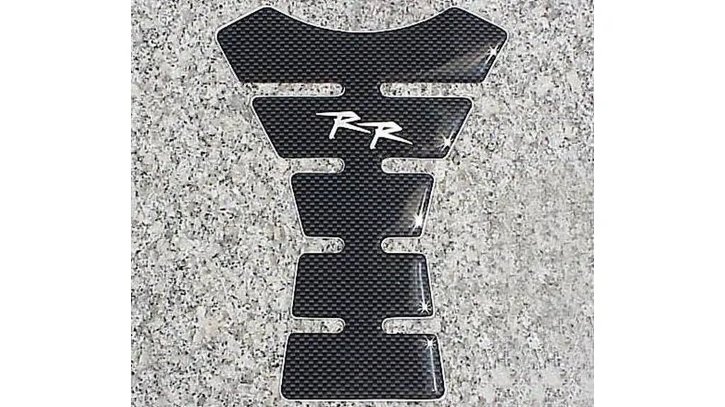 honda motorcycle carbon tank pad