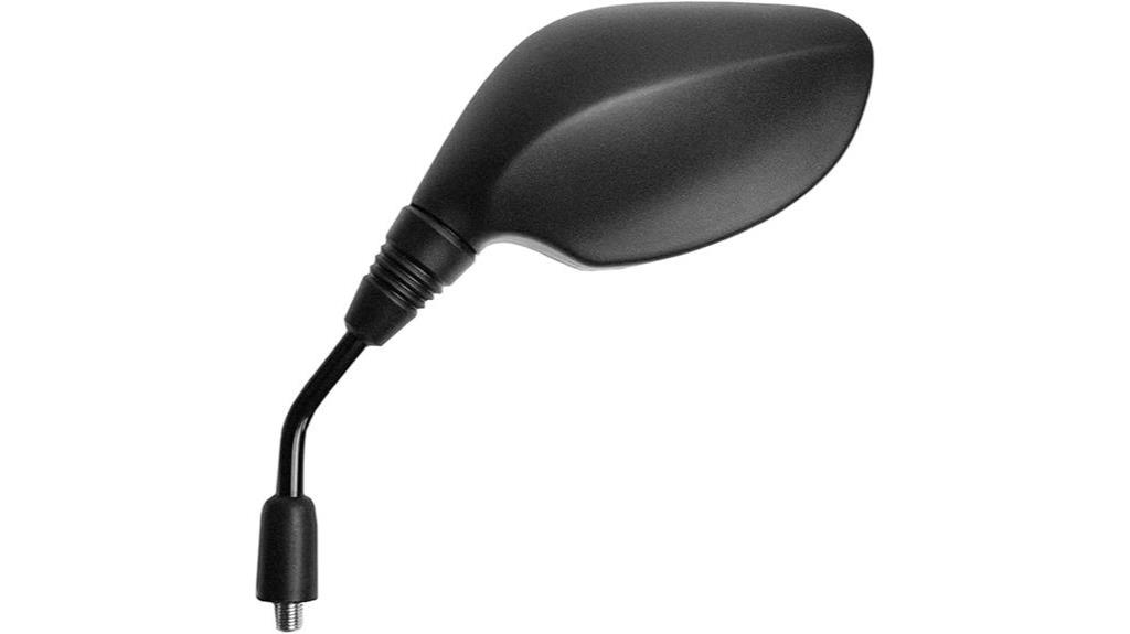 honda motorcycle mirror black