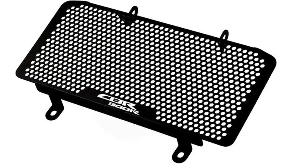 honda motorcycle radiator guard