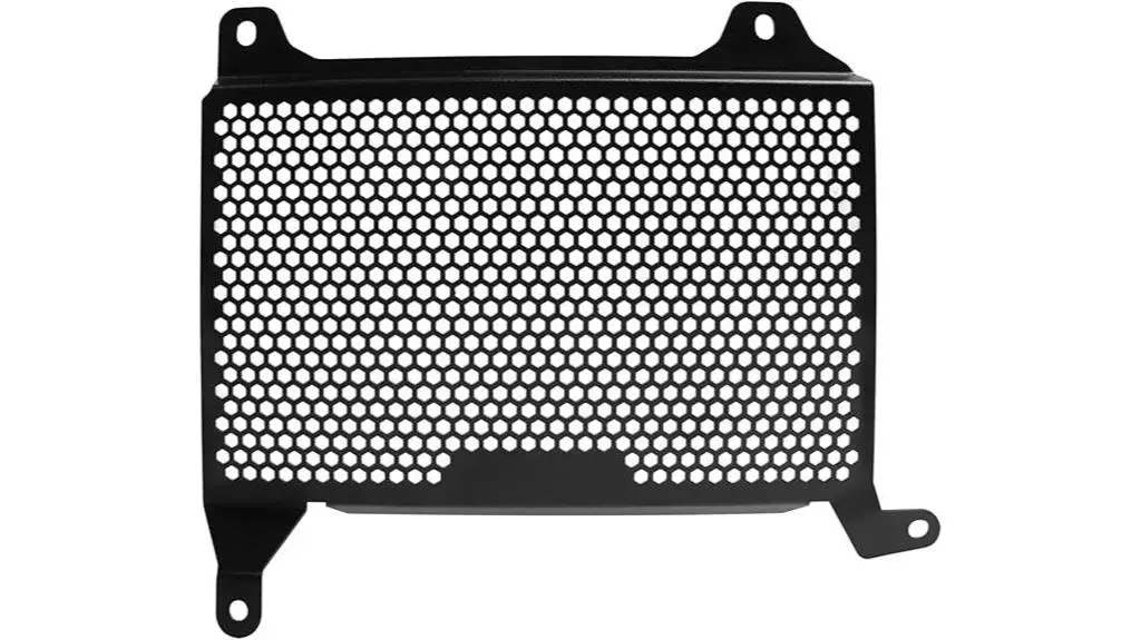 honda motorcycle radiator guard