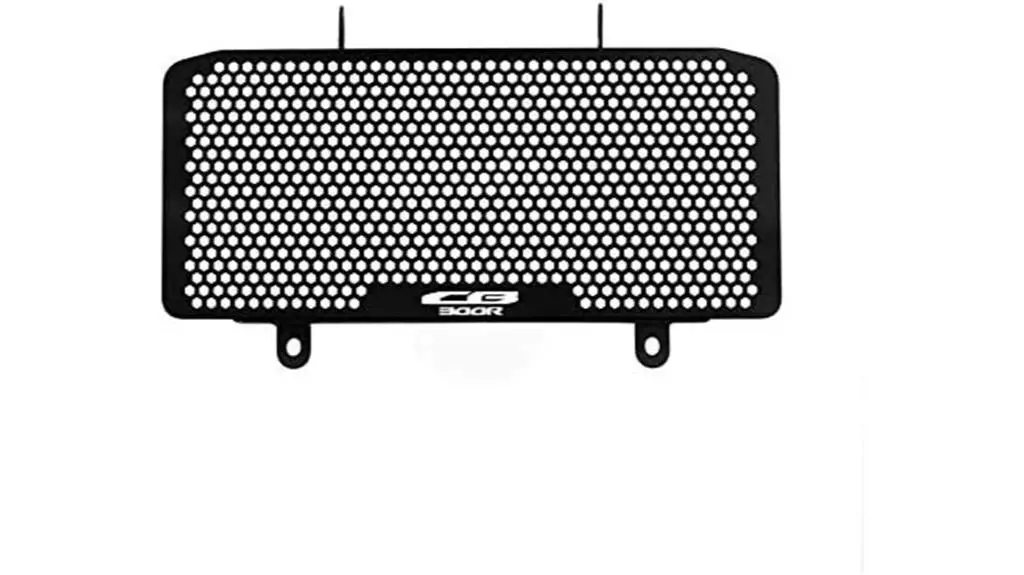 honda motorcycle radiator guard