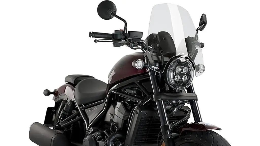 honda rebel 1100 windshield