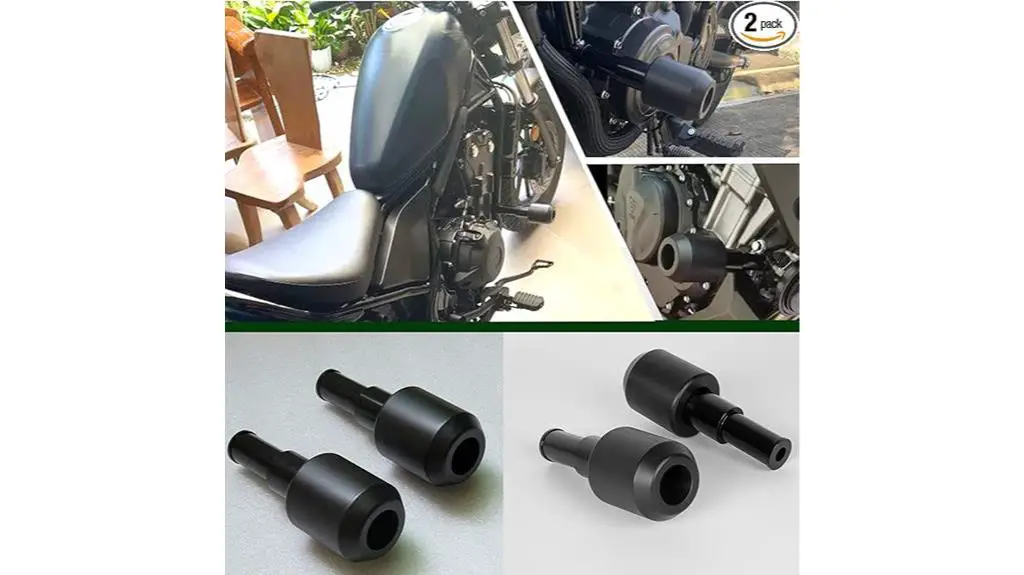 honda rebel cmx500 frame sliders