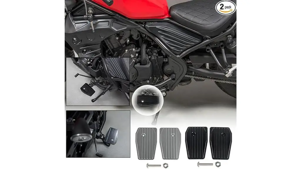 honda rebel fat foot pegs